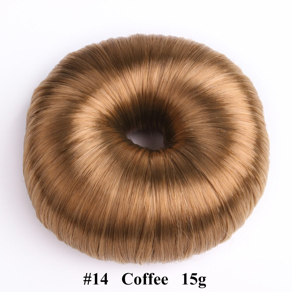 Fashion Elegant Women Ladies Girls Magic Hair Donut Hair Ring Bun Maker Hair Styling Tools Accessories