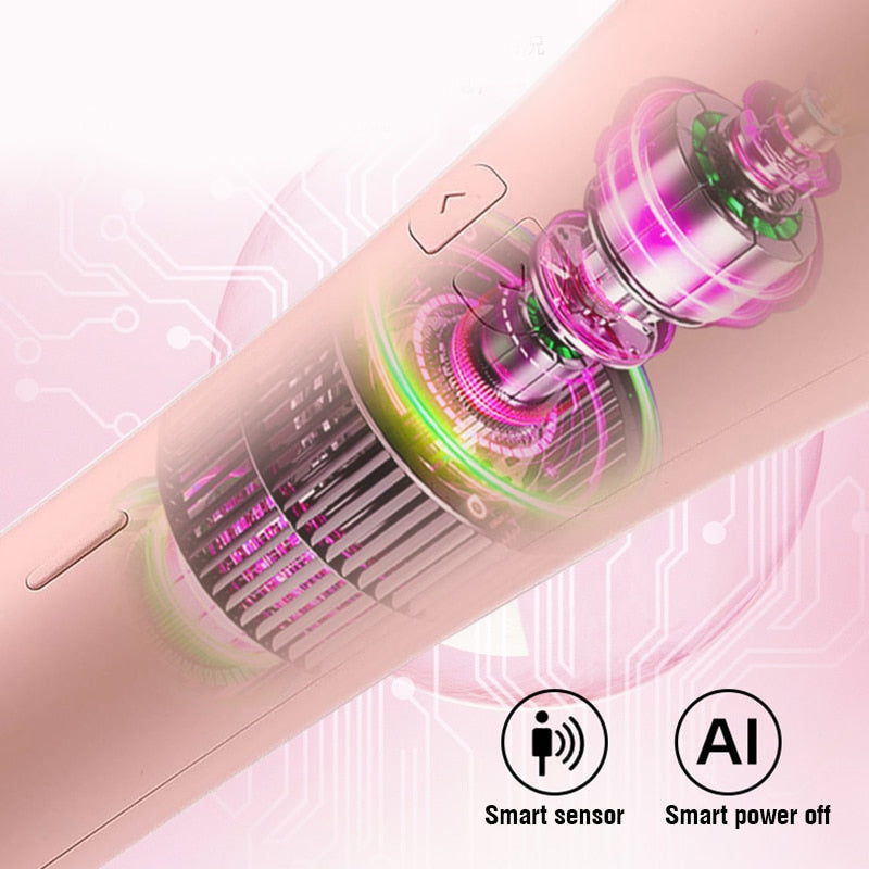 Hair curler  latest anti perm curler, automatic rotation curler, curling irons ceramic heating curler, hair styling tool.