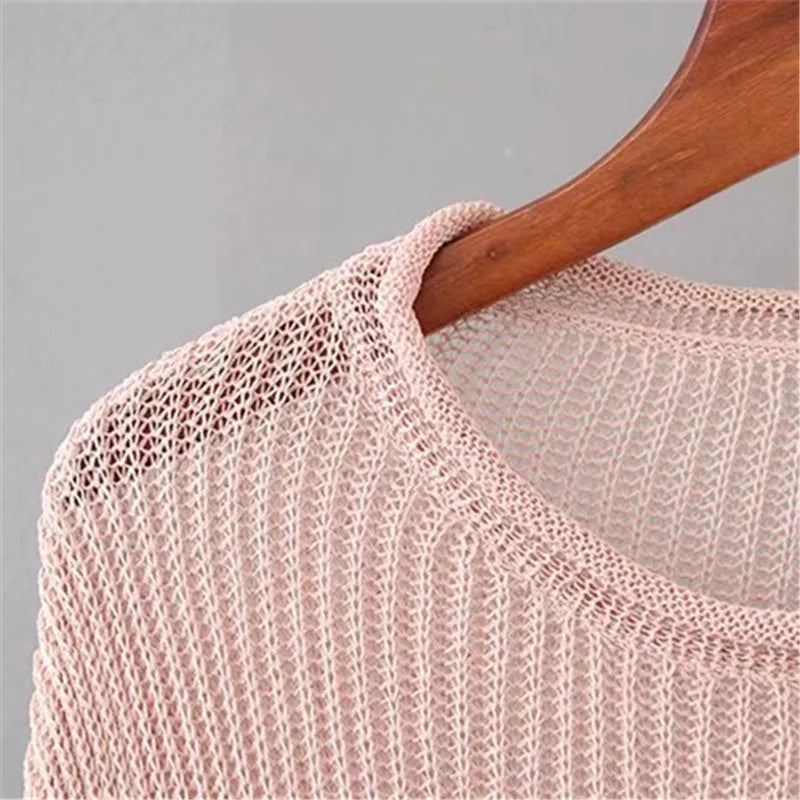 qgtao Plus Size Knit Shirt For Women Long Sleeves Round Collar Minimalism Knit Sweater Large Size Quality Looser Early Autumn New Tops