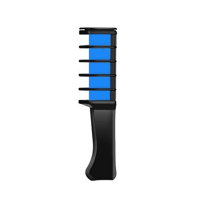 Disposable Hair Coloring Comb 9 Colors Temporary Party Hair Dye Comb Mild Safe Hair Dyeing Shampoo For All Hairs TSLM2