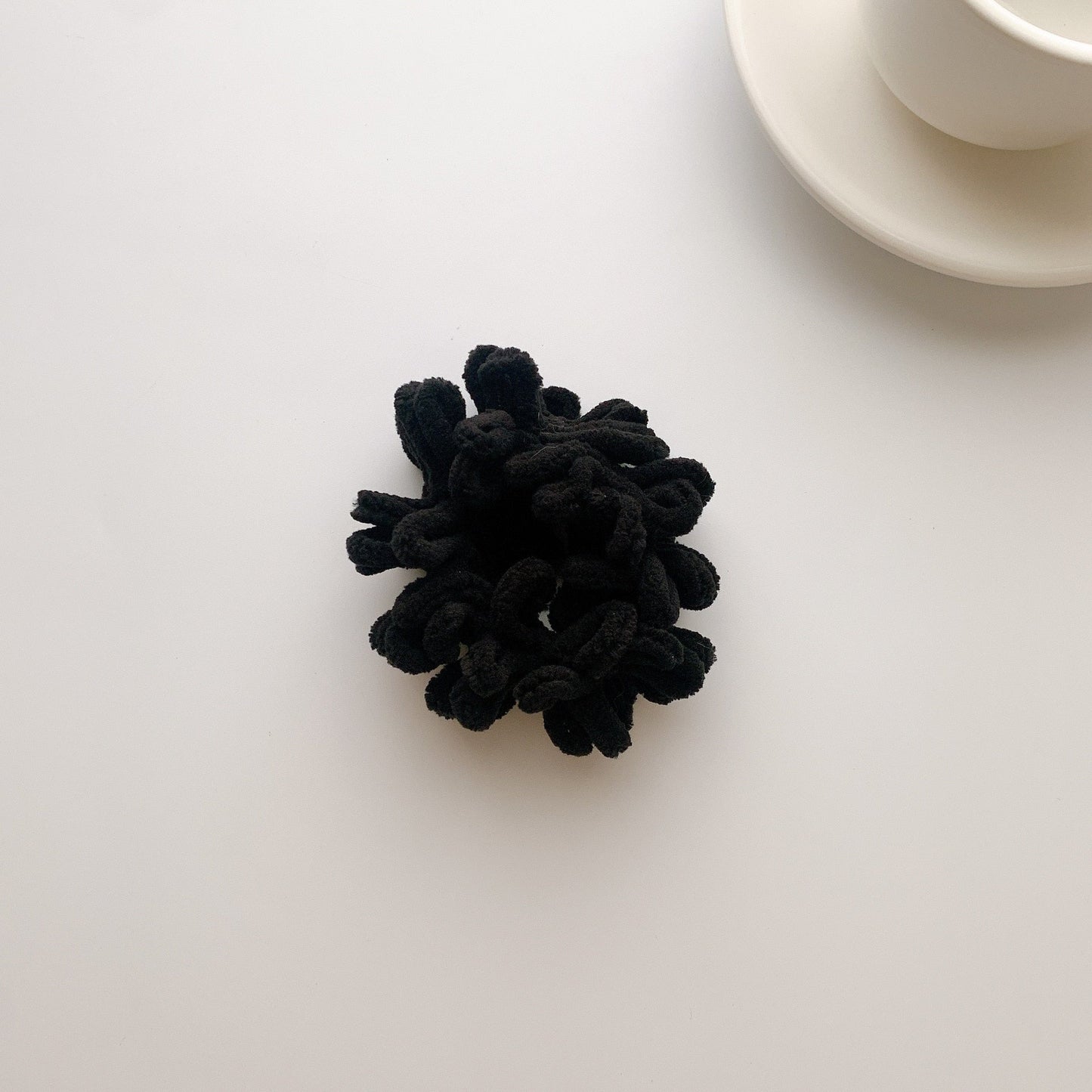 New Korean Fall And Winter Milk Tea Color Brown Acrylic Hair Claws Clips Multicolored Geometrical Matte Hair Clip Accessories