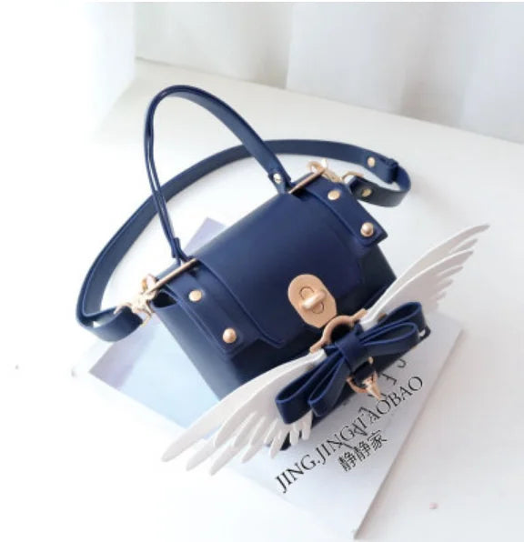 qgtao Mini small bag Messenger bag female small square bag wild Lolita soft girl niche design cute girly tide rivets student small