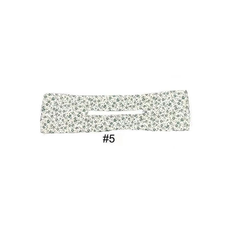 AMORCOME Multicolor Deft Bun Print Headband Hairpin for Women Girl Cloth Hair Circle Bun Maker Ponytail Holder Hair Accessories