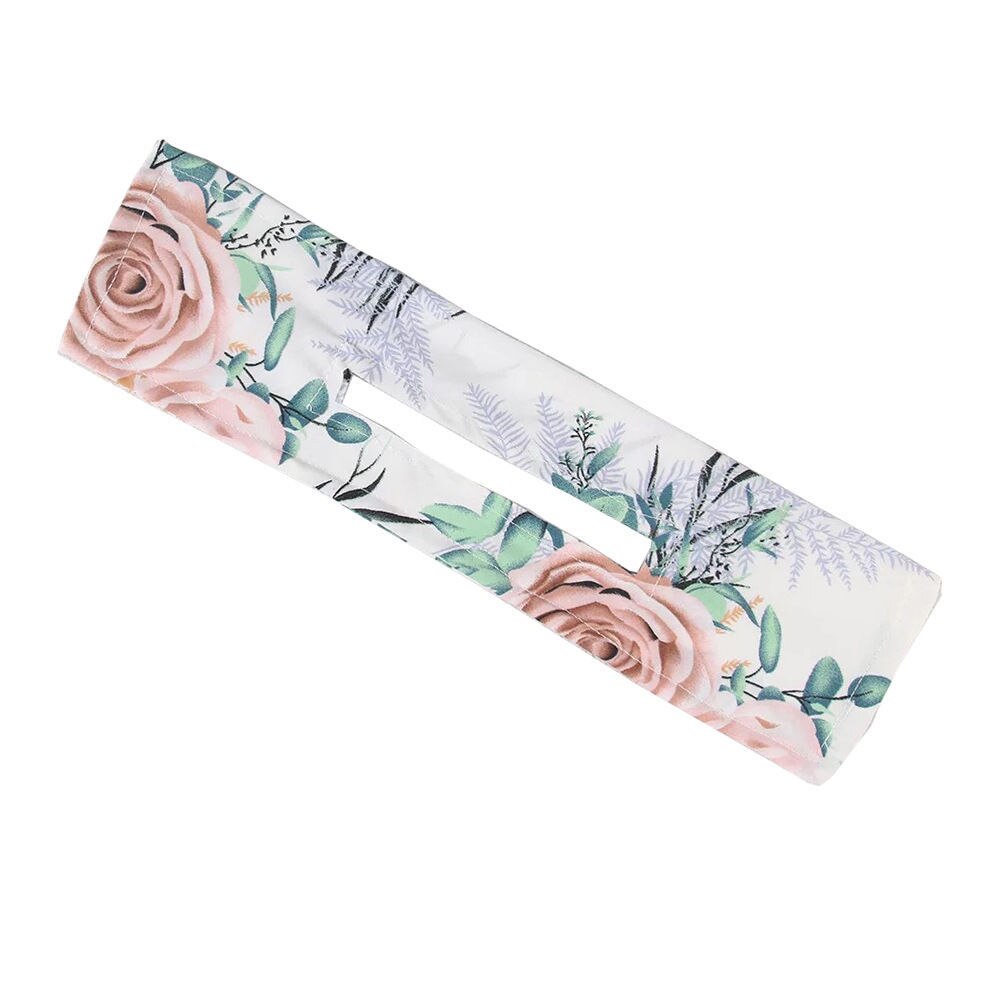 AMORCOME1PC Deft Bun Hair Band Women Hair Styling Colorful Plant Pattern Hair Bun Maker Ponytail Holder Hair Accessories 2021