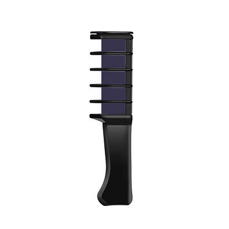 Disposable Hair Coloring Comb 9 Colors Temporary Party Hair Dye Comb Mild Safe Hair Dyeing Shampoo For All Hairs TSLM2