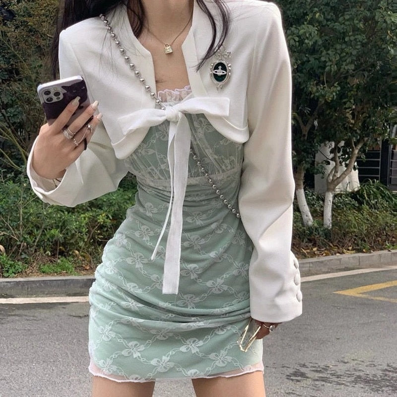 Lace Floral Sleeveless Summer Dress