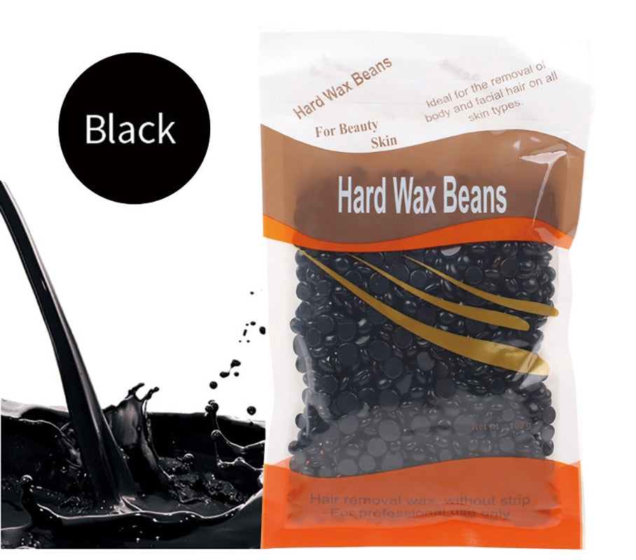 100g/Pack Wax beans Depilatory Hot Film Wax Pellet Removing Bikini Face Hair Legs Arm Hair Removal Bean Unisex