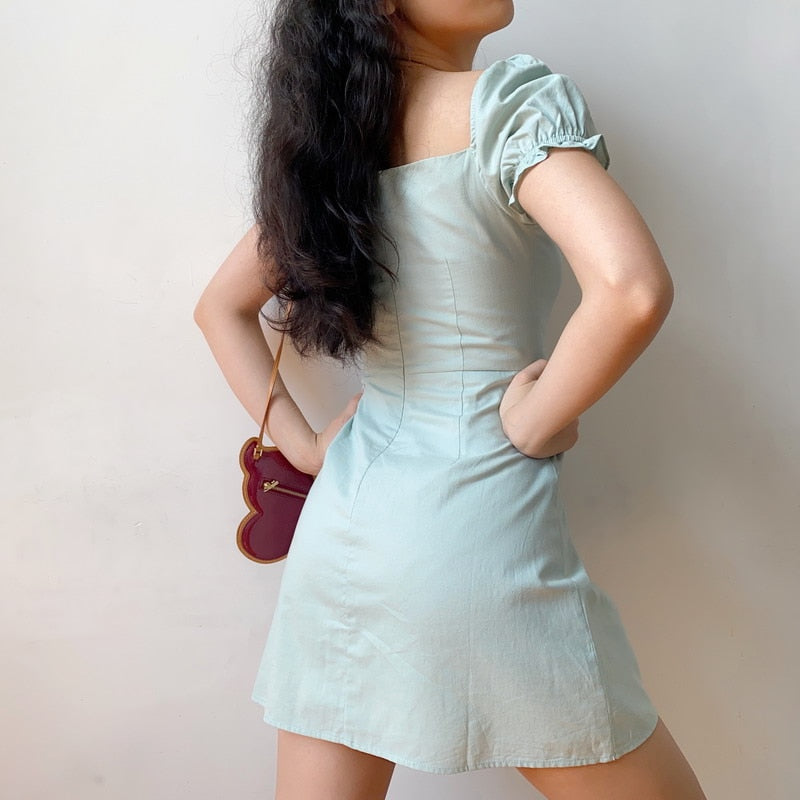 Clean Girl Simple Bodycon Dress