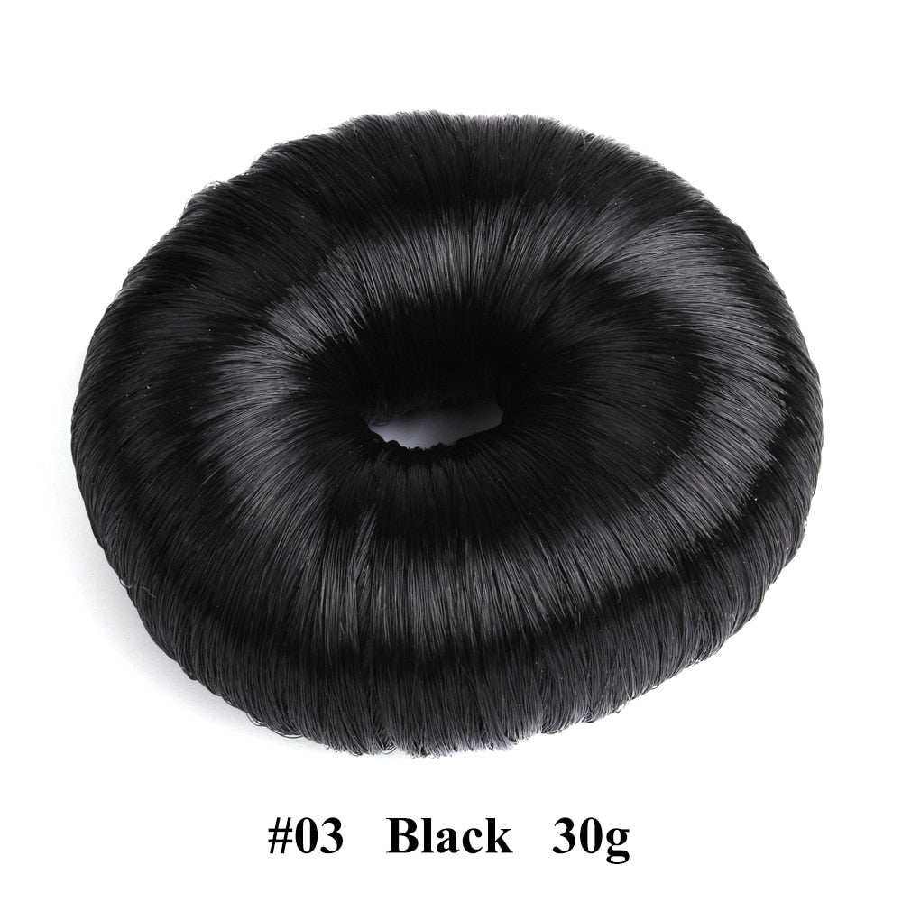 Fashion Elegant Women Ladies Girls Magic Hair Donut Hair Ring Bun Maker Hair Styling Tools Accessories