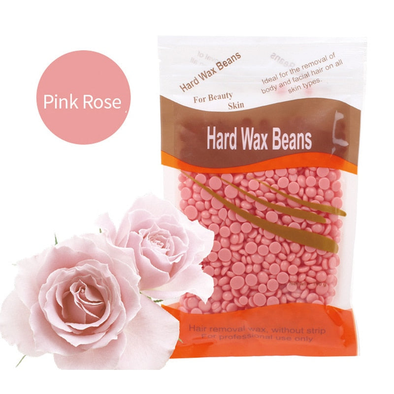 100g/Pack Wax beans Depilatory Hot Film Wax Pellet Removing Bikini Face Hair Legs Arm Hair Removal Bean Unisex