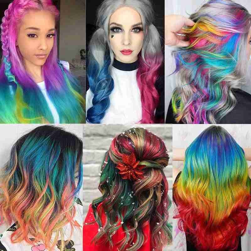 100ml Dye Hair Cream Mild Safe Hair Coloring Shampoo Styling Tool For All Hairs Lasting about 3 month