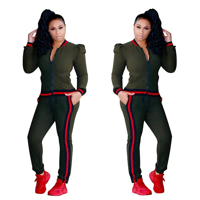 womens two piece sets 2024 casaul tracksuit women clothes Plus size