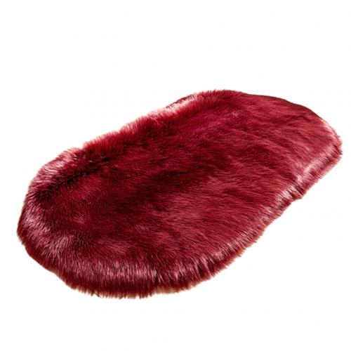 Luxury Faux Fur Rugs For Bedroom Artificial Wool Soft Hairy Carpet Fit Living Room Chair Pad Couch Shaggy Area Floor Mats