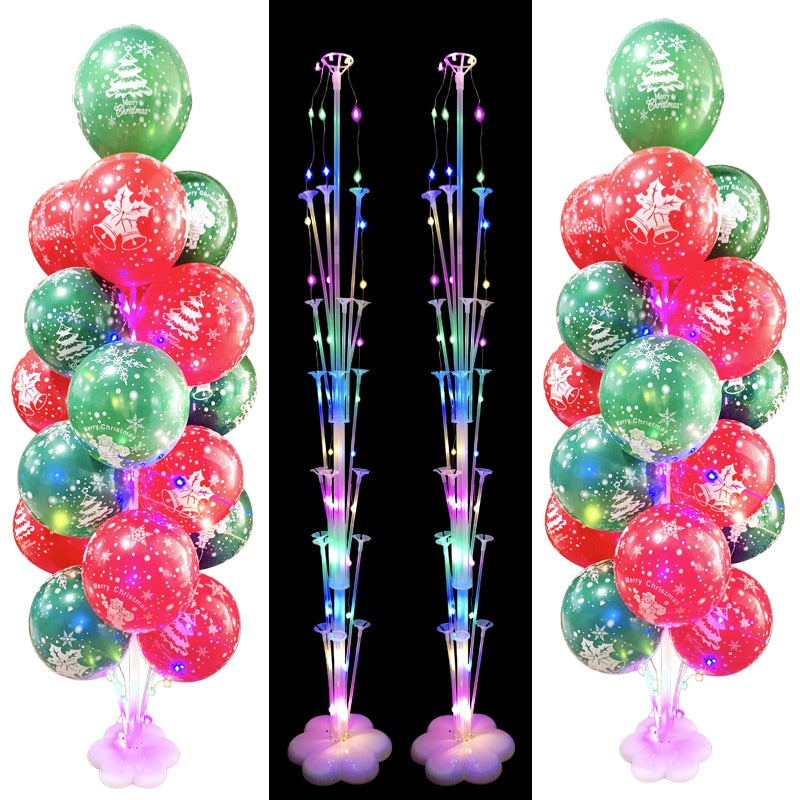 qgtaoBirthday Balloon Holder Column Balloons Stand Christmas Balloon Birthday Party Decoration Kids New Year Wedding Decor Supplies