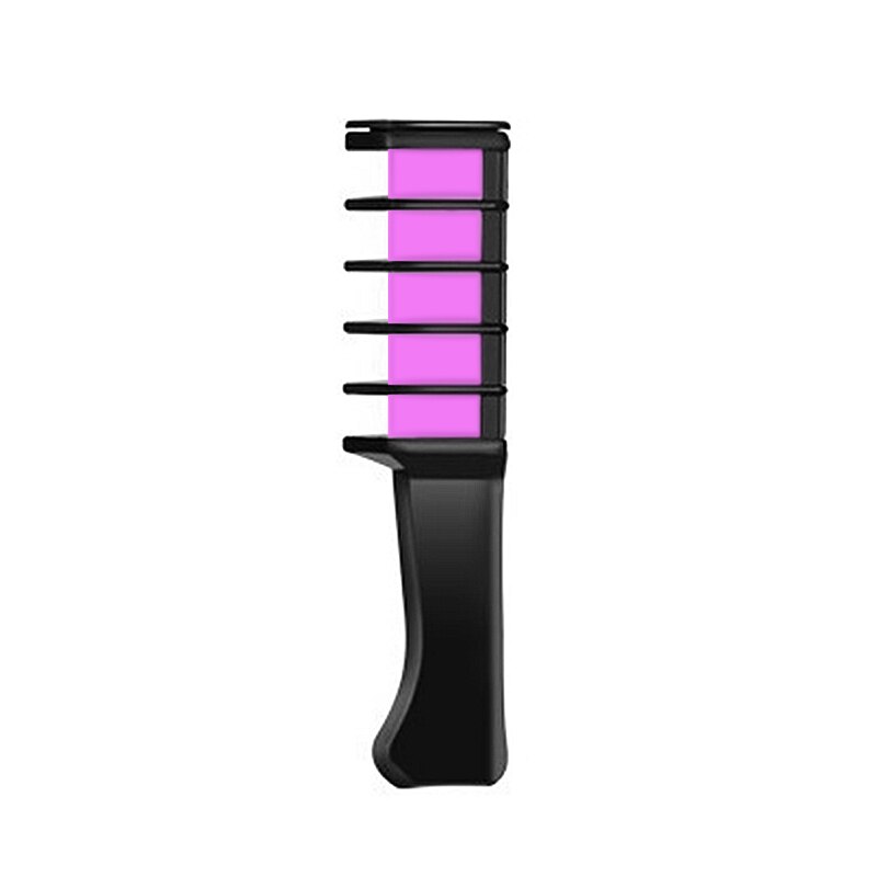 Disposable Hair Coloring Comb 9 Colors Temporary Party Hair Dye Comb Mild Safe Hair Dyeing Shampoo For All Hairs TSLM2