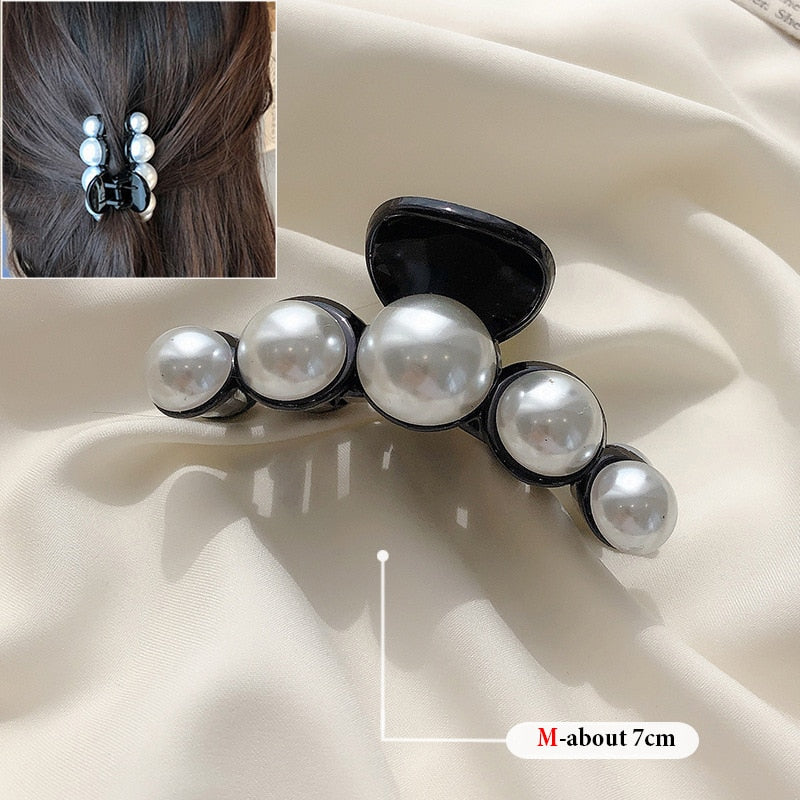 Simple Metal Hollow Out Geometric Hair Claw Ladies Elegant Hair Accessories Cross Crab Bath Clip For Women Fashion Girl Headwear