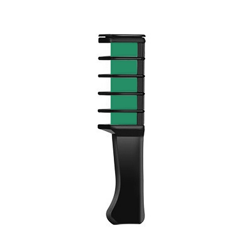 Disposable Hair Coloring Comb 9 Colors Temporary Party Hair Dye Comb Mild Safe Hair Dyeing Shampoo For All Hairs TSLM2