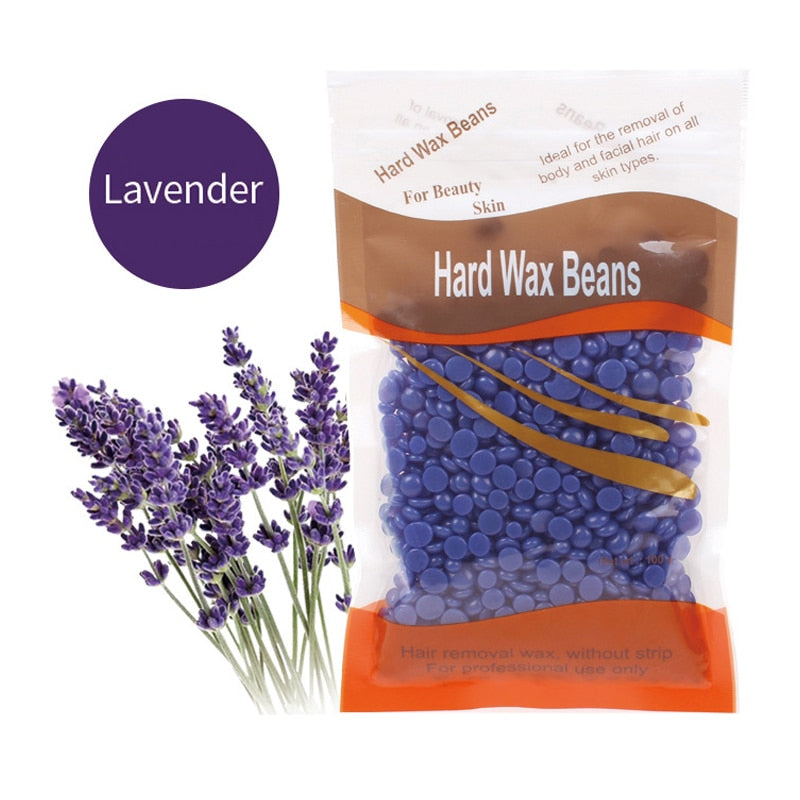 100g/Pack Wax beans Depilatory Hot Film Wax Pellet Removing Bikini Face Hair Legs Arm Hair Removal Bean Unisex
