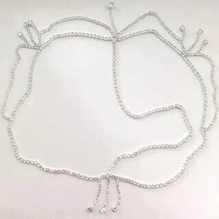 Crystal forehead dance eyebrow pendant headdress crystal forehead chain water drop hair ornament head chain Bohemian headdress