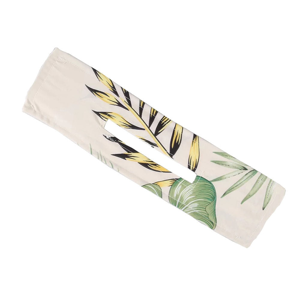 AMORCOME1PC Deft Bun Hair Band Women Hair Styling Colorful Plant Pattern Hair Bun Maker Ponytail Holder Hair Accessories 2021