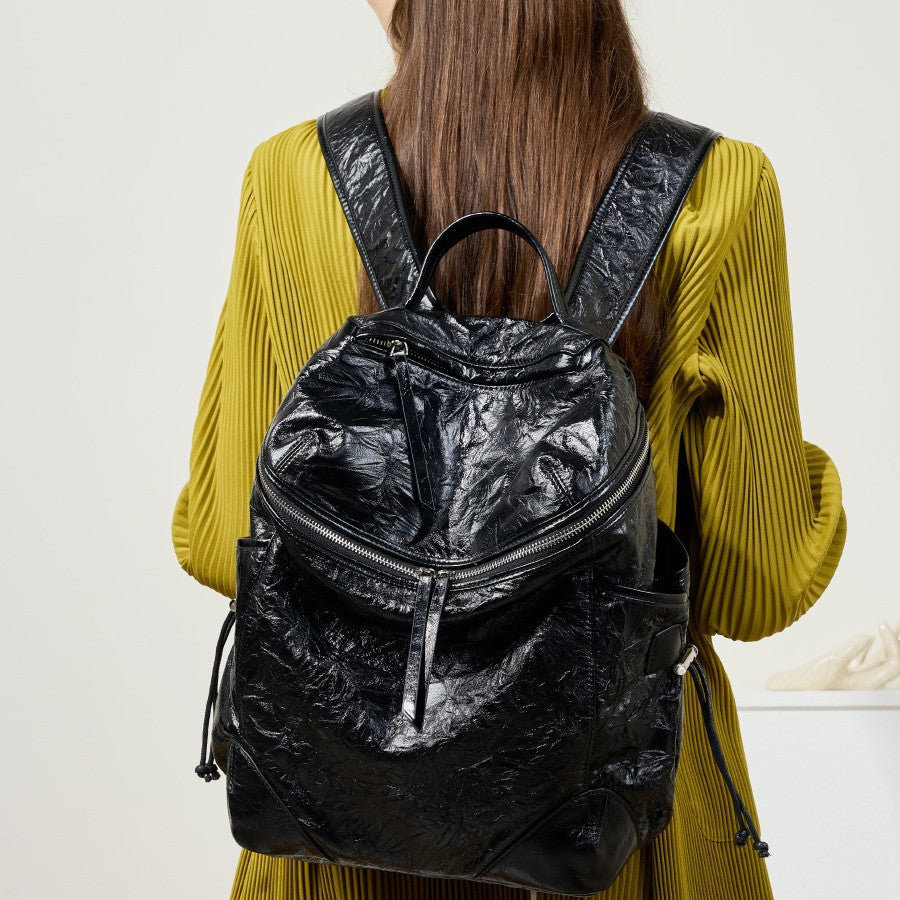 2025 Premium Knot Design Backpack Large Capacity Travel Backpack Unisex Folded Bag