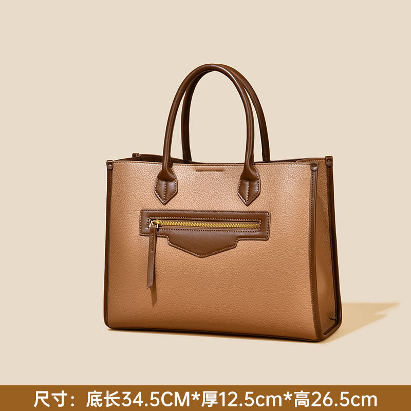 2025 Handbag autumn and winter high-end sense fashion tote bag niche design sense casual women's bag large capacity commuter bag women