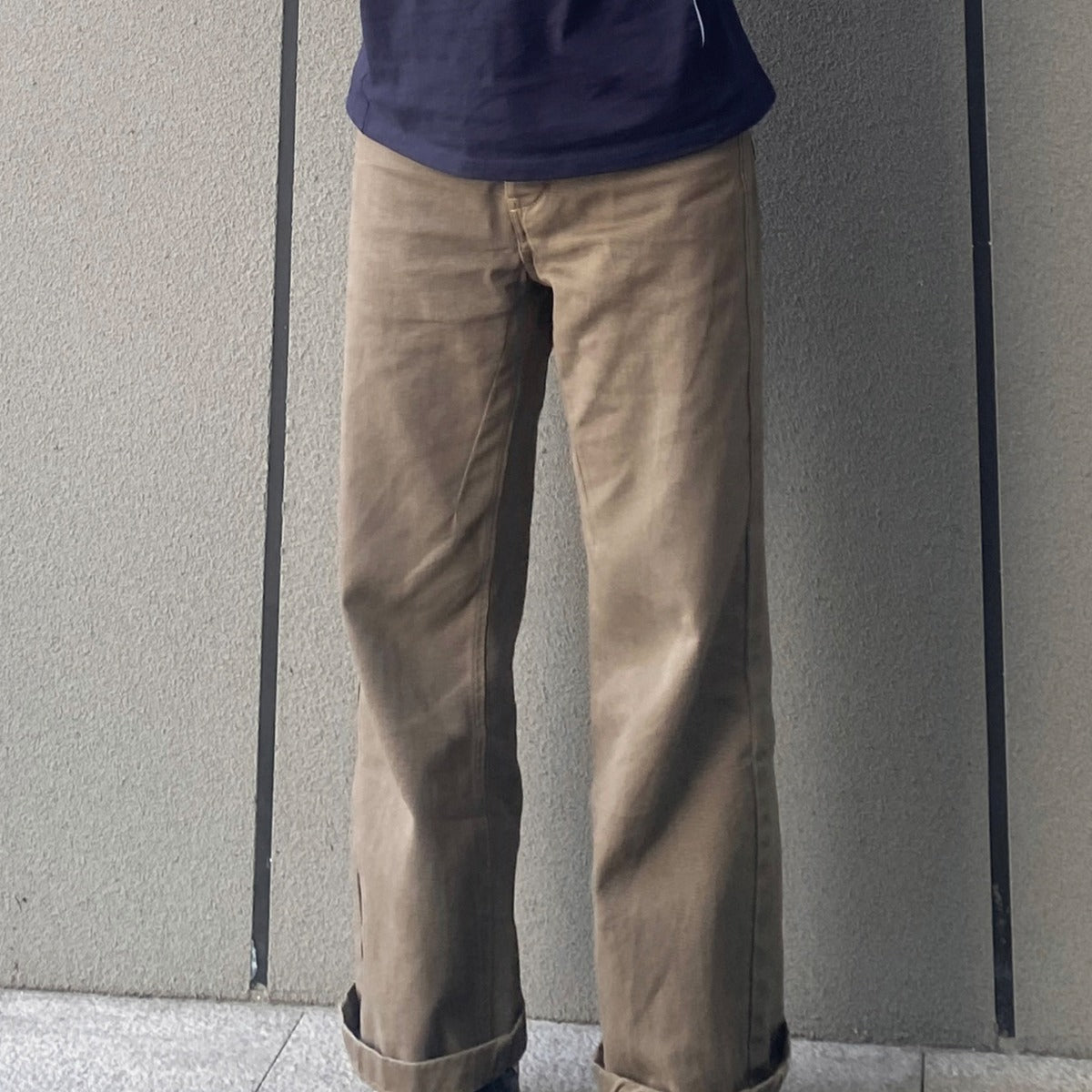 qgtao masc outfits American Retro Maillard Cleanfit Brown Jeans Men's and Women's Loose Casual All-Match Brown Straight Pants