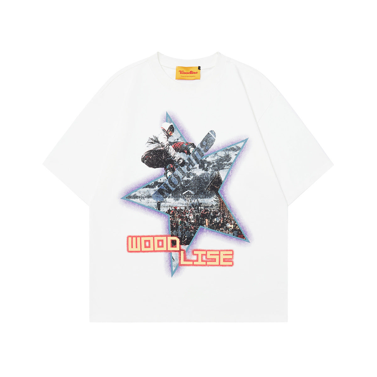 2025 WT397 2025n Street Tide 2025 Summer Couple Trend Premium Sense Skateboard Design Men's Loose Short Sleeve T-Shirt