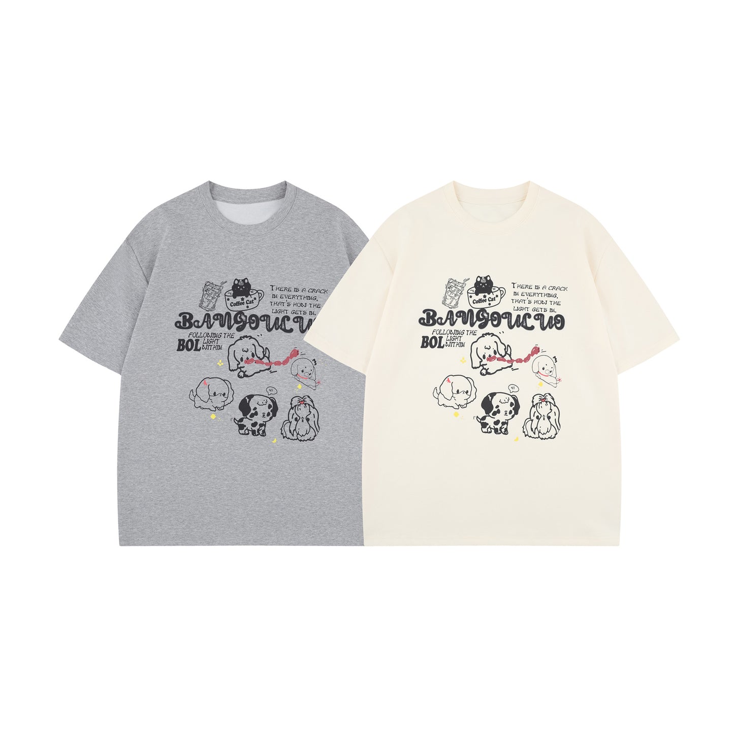 2025 1086 2025n Street 2025 Summer Neutral Premium Retro Cartoon Design Men's Loose Short Sleeve T-Shirt