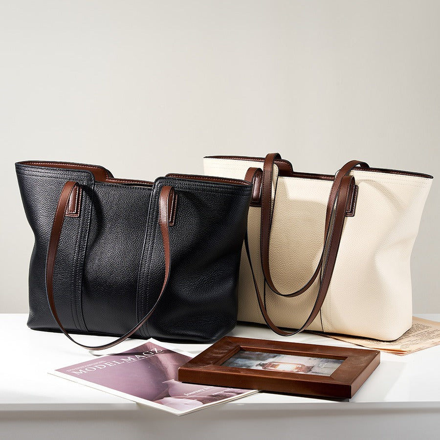2025 Large-capacity commuter women's bag new commuter premium sense tote bag versatile shoulder armpit bag