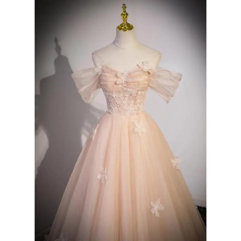 2025Princess on the Run New Evening Dress Adult Performance Chorus Pompous Dress Li Mori Art Examination Evening Dress