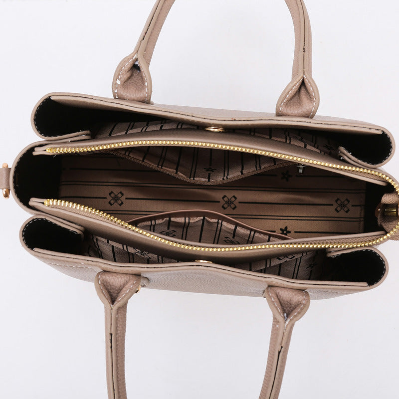 2025 Handbag bag women's popular new large-capacity women's bag to work commuting shoulder bag portable simple messenger bag wholesale