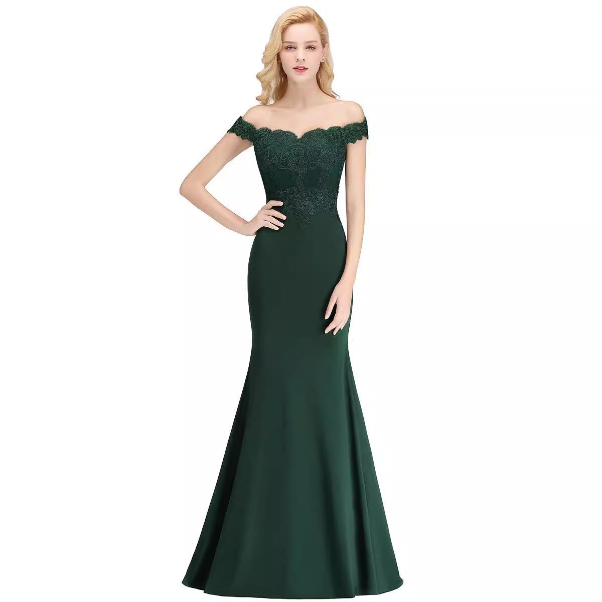 2025supply spring and summer new dress sexy backless dignified long evening dress