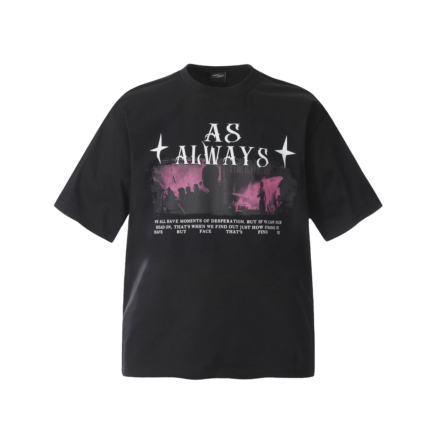 2025 F6600 2025n Street 2025 Summer Painting Pattern High Sense Design Men's Loose Crew Neck Short Sleeve T-Shirt