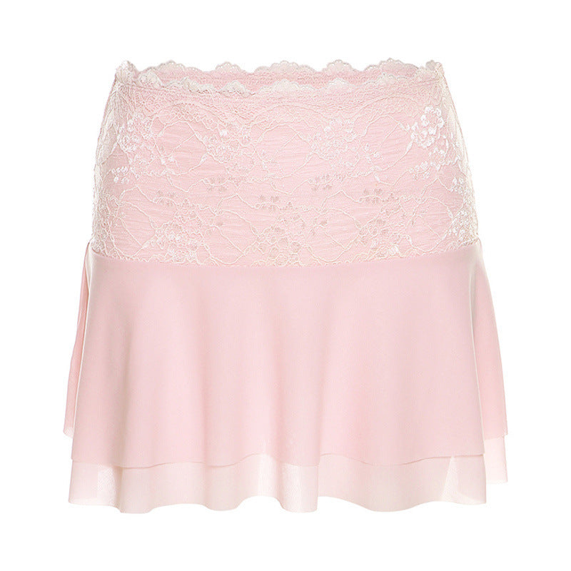 2025 style popular summer new women's clothing solid color sexy chest wrap vest high waist hip wrap slim skirt