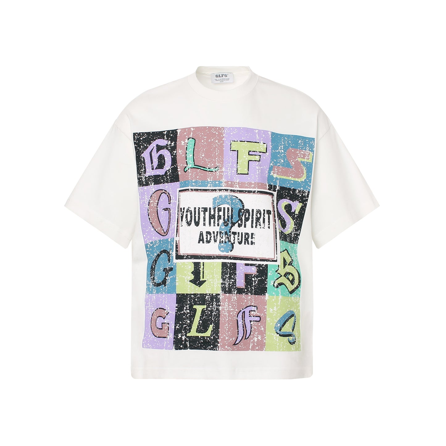 2025 T984 2025n Street 2025 Summer Neutral Color Fun Map High Sense Design Men's Loose Short Sleeve T-Shirt