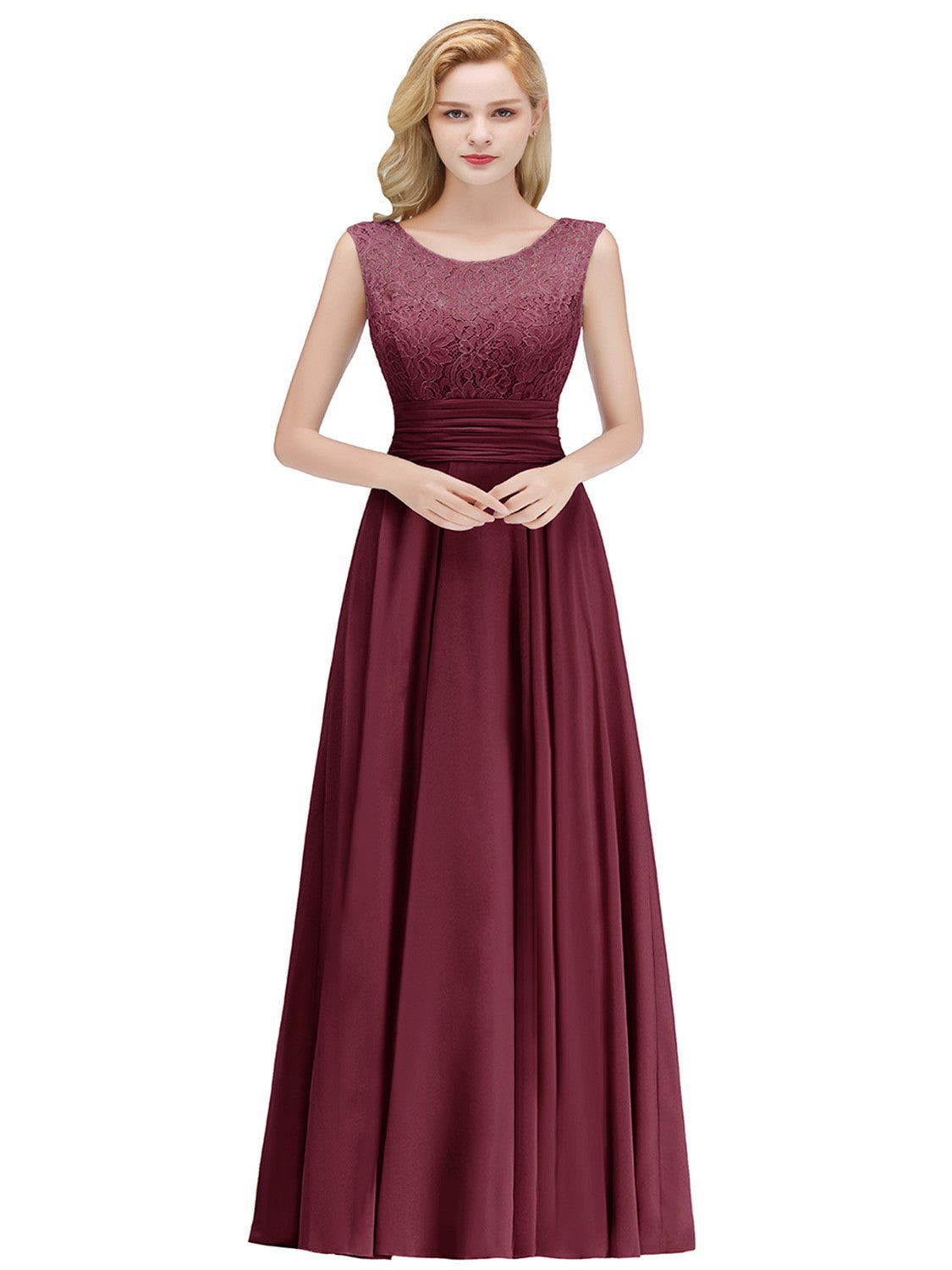 2025Popular, , new slim and thin sleeveless lace long evening dress host performance dress
