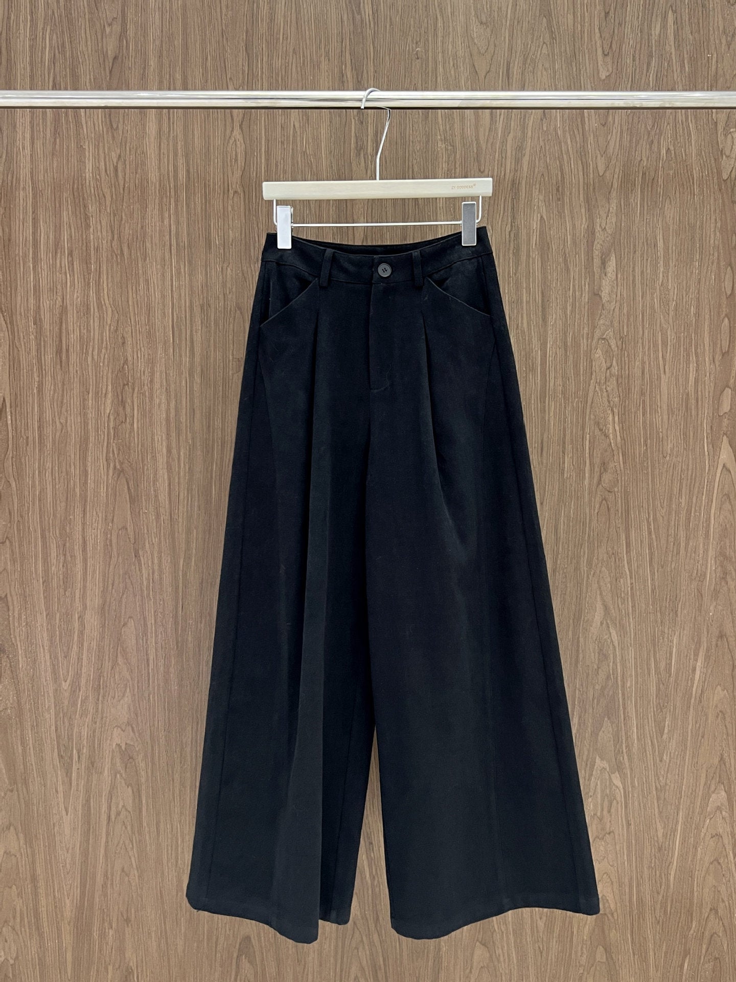 qgtao suede jacket outfit Daddy Pants Lazy Casual Trendy Large Wide Leg Mopping High Quality Cotton Casual Pants