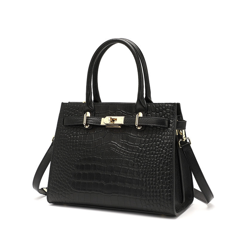 2025 Large capacity bag women's 2021 new women's leather handbag crossbody wedding shoulder bag high sense mother bag