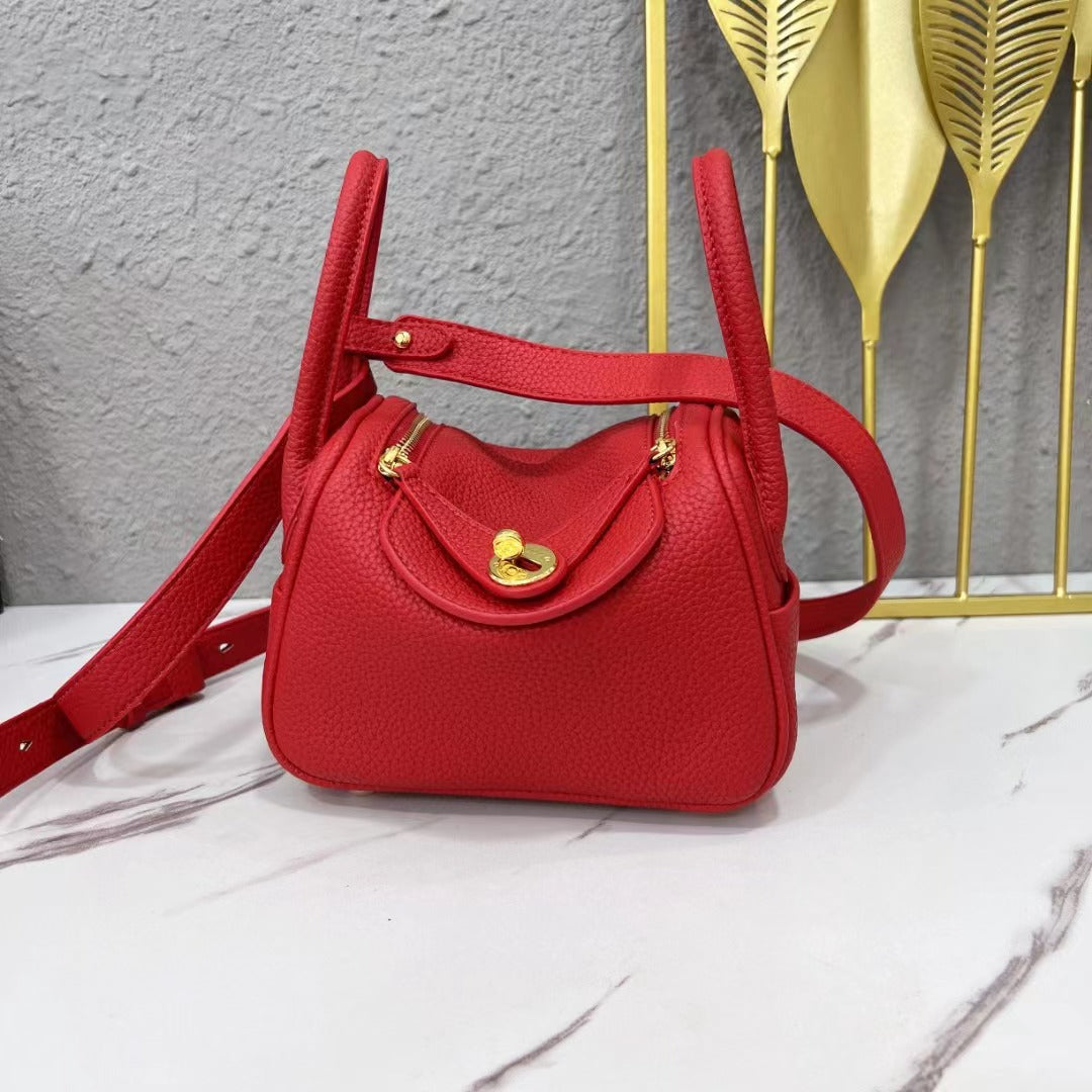 2025 Crossbody bag women's mini lindy bag mini doctor bag  new women's bag portable shoulder women's bag luggage