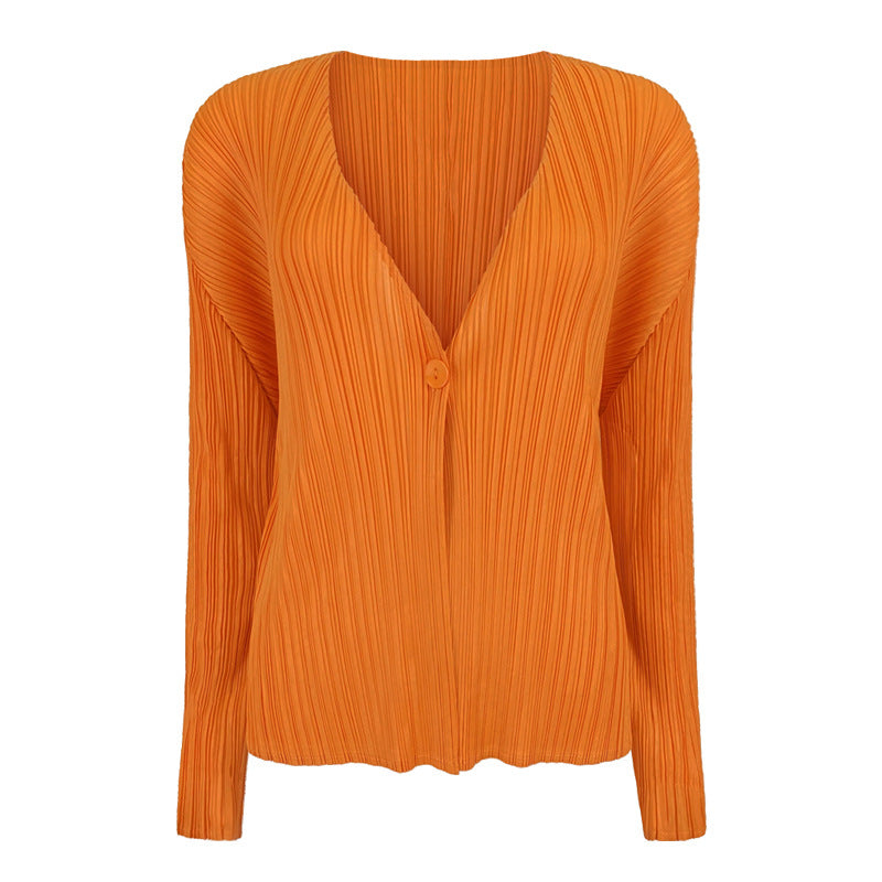 2025 summer new niche personality geometric women's clothing medium and long slim temperament Miyake bottoming dress women's models