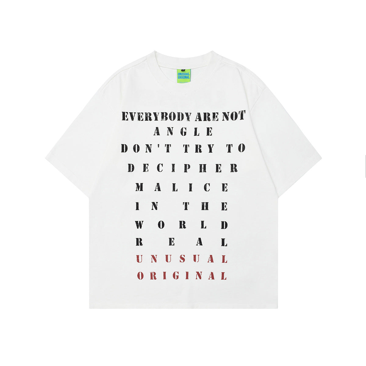 2025 T1083 2025n street 2025 summer alphabet map washed and old high-end design men's loose round short sleeves T