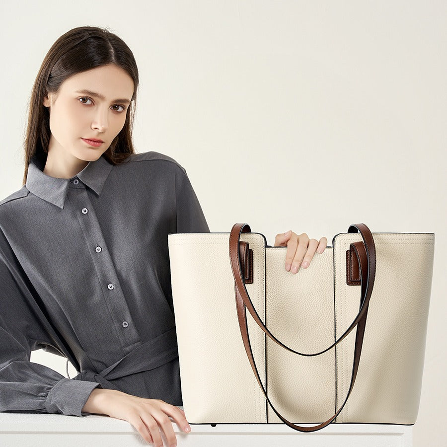 2025 Large-capacity commuter women's bag new commuter premium sense tote bag versatile shoulder armpit bag