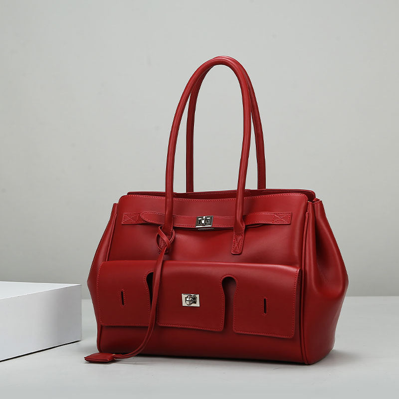2025 Tote bag fashion large-capacity women's bag New hot-selling simple commuter bag high-end shoulder bag women