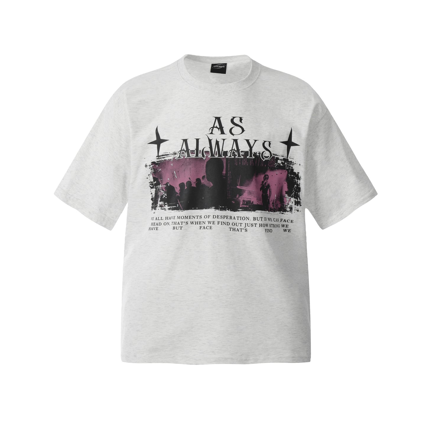 2025 F6600 2025n Street 2025 Summer Painting Pattern High Sense Design Men's Loose Crew Neck Short Sleeve T-Shirt