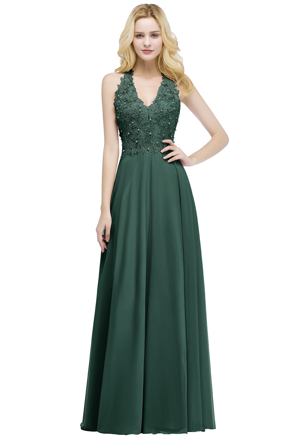 2025supply spring and summer new dress sexy backless dignified long evening dress