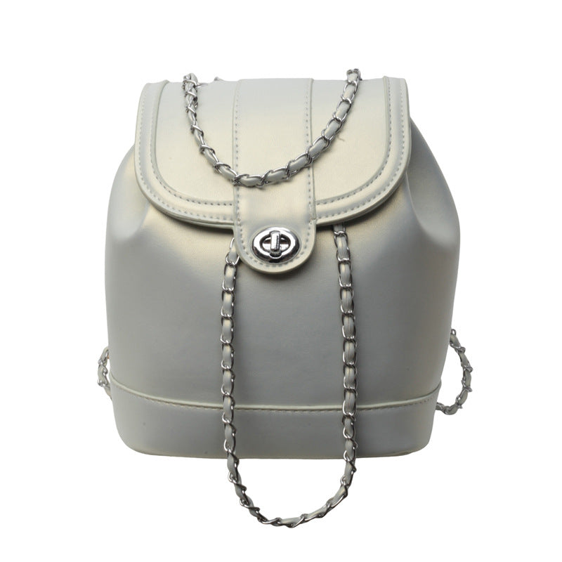 QGTAO 2025Korean version niche design mini Xiaoxiangfeng chain backpack women ins student versatile senior shoulder bag