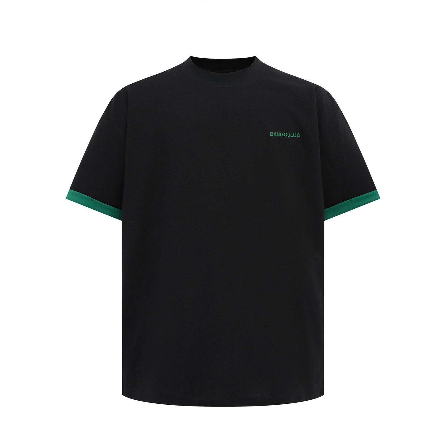 2025 1209 2025n Street 2025 Summer Neutral Deconstruction High Sense Embroidery Design Men's Loose Short Sleeve T-Shirt