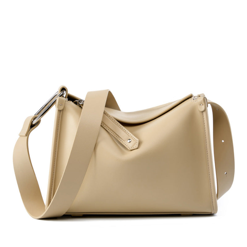 2025 Premium large-capacity toast bag popular new summer versatile leather women's bag commuter shoulder handbag