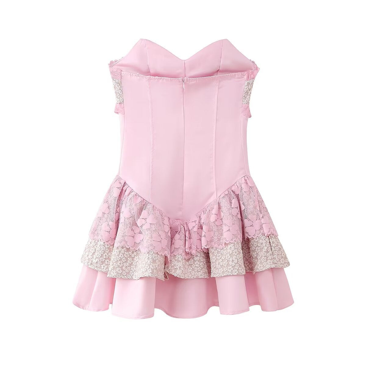 qgtao cybergoth dress to impress Women's 2024 Summer New Pure Desire Style Tube Top Short Dress